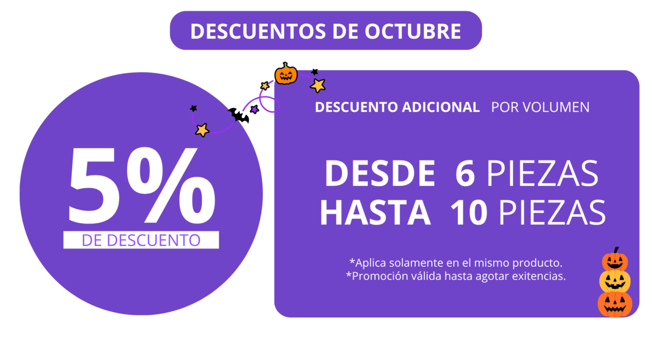 DESCUENTO POR VOLUMEN 5 EB octubre