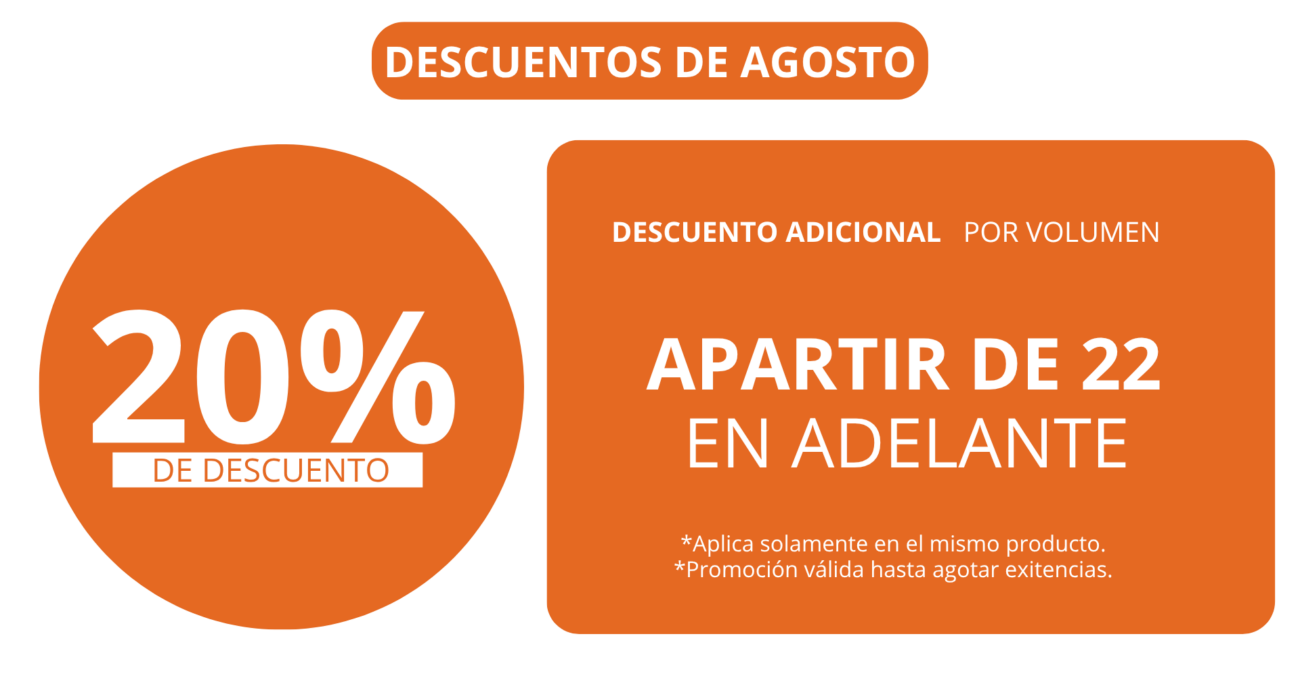 DECUENTO ADICIONAL 20% EB AGOSTO